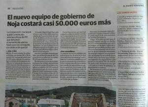 Articulo en El Diario Montañes subido por SomosNoja (Facebook)